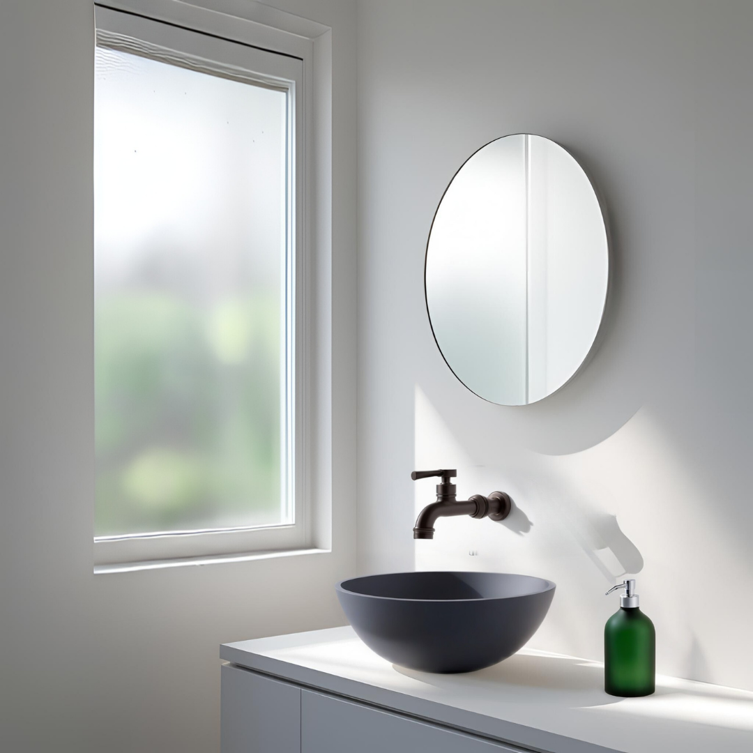 Espejo de 50cm Redondo Decorativo Sin Marco