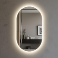 Espejo Ovalado LED 3 Tonos 50x75cm