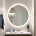 Espejo de 70cm Redondo con Luz Led 3 Tonos