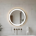 Espejo de 60cm Esmerilado con Luz Led 3 Tonos