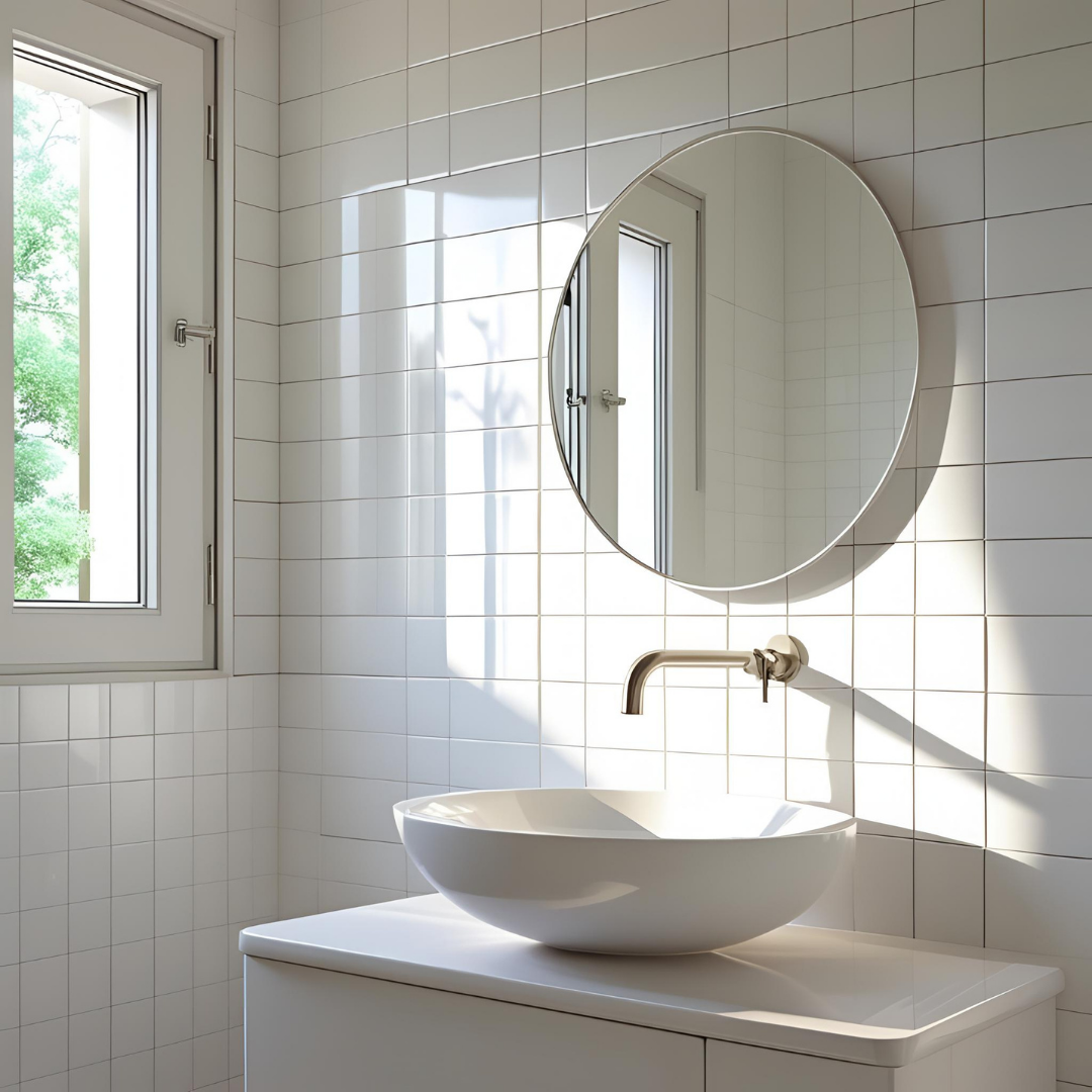 Espejo de 60cm Redondo Decorativo Sin Marco