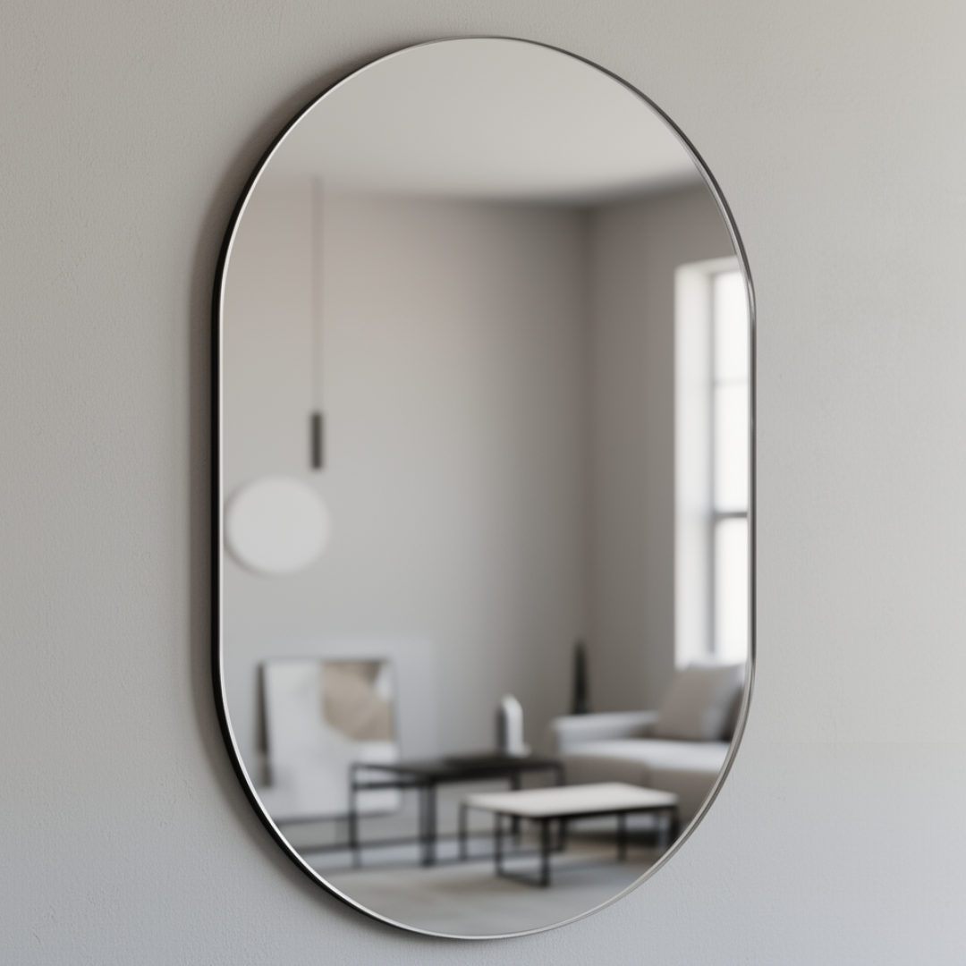 Espejo Ovalado 45x65cm Sin Marco