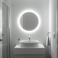 Espejo de 60cm Redondo con Luz Led 3 Tonos